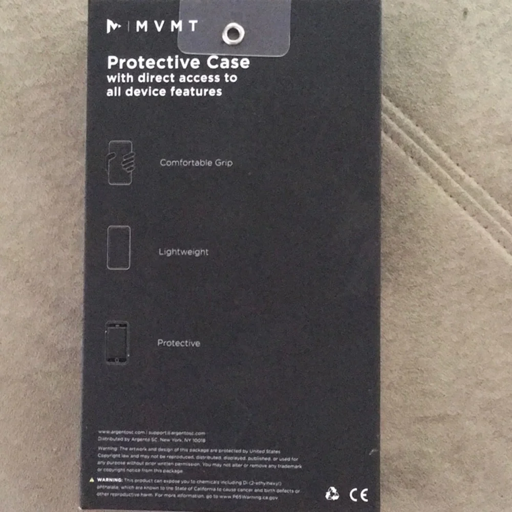 iPhone X Black rubberized snap on phone case, new